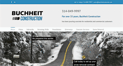 Desktop Screenshot of buchheitconcrete.com