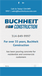 Mobile Screenshot of buchheitconcrete.com